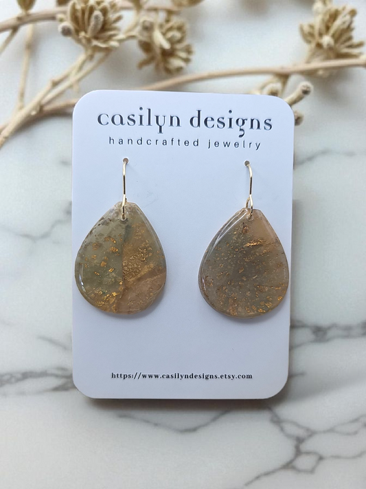 Faux Gold Rutilated Quartz